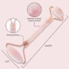 Rose Quartz Facial Roller - Image 7