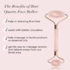 Rose Quartz Facial Roller - Image 8